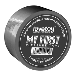 Lovetoy - Non-Sticky Bondage Tape - Bondage szalag (15m) - szürke