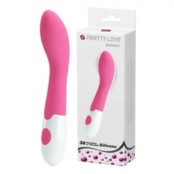 Pretty Love - Bishop - szilikon, 30 funkciós G-pont vibrátor (18,2cm) - pink