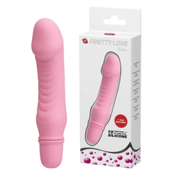 PRETTY LOVE STEV Szilikon 10 funkciós pink - mini vibrátor