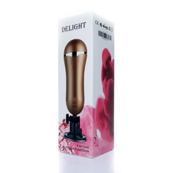 B-Series Lyla - Vagina Delight - élethű, vibrációs zseblámpa-maszturbátor (vagina) - USB