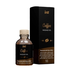 Intt - Coffee Massage Gel - melegító hatású masszásgél (30ml) - kávé