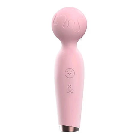 Argus - Mini Wand - 10 funkciós, szilikon mini masszírozó (USB) - pink