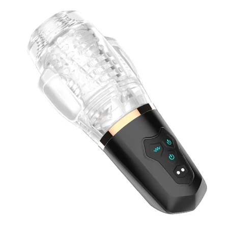 B - Series Cute - Sucking and Vibraton Masturbator - 10 vibrációs és 4 szívó funkciós maszturbátor (USB)