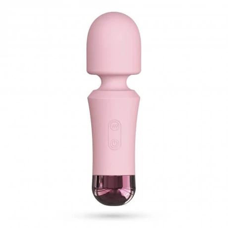 Crushious - Wanda Mini Rechargable Wand - 10 funkciós mini masszírozó vibrátor (pink)