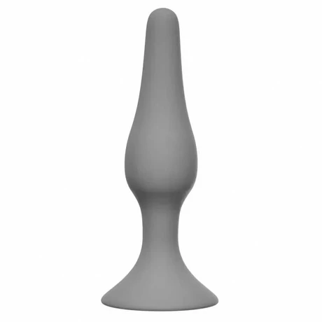 Lola Toys - Backdoor Series - Black Edition - rögzíthető, kisméretű, vékony análkúp (szürke)