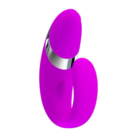 Pretty Love - Amour - 12 funkciós csiklóizgató és G-pont párvibrátor (USB) - lila