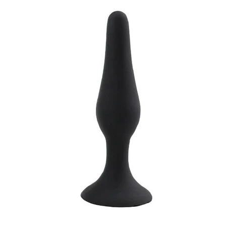 Guilty Toys - Vivian Sexxify Anal Plug - kis méretű, szilikon análkúp (10,5cm) - fekete