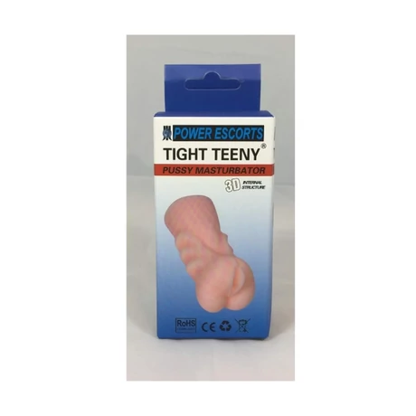 Power Escorts - Tight Teeny - élethű, vagina maszturbátor (natúr)
