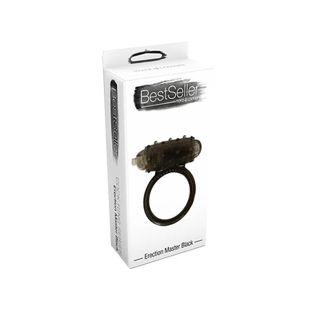BestSeller - Erection Master - vibrációs péniszgyűrű (fekete)