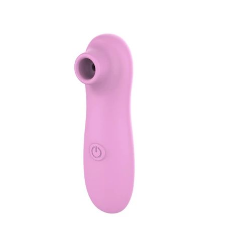 Boss Series - Air Stimulator - 10 funkciós léghullámos csiklóizgató vibrátor (USB) - fuchsia