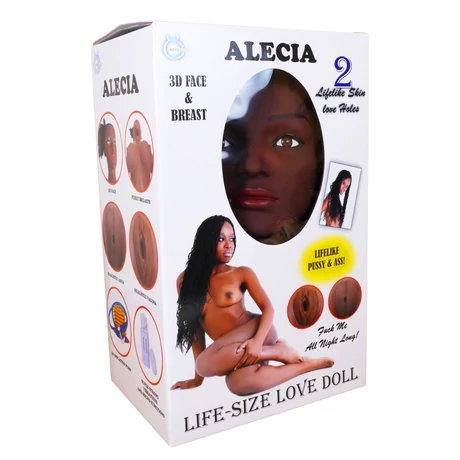 Boss Series - Alecia 3D - prémium, élethű, vibrációs guminő szett