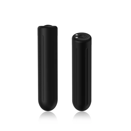 Boss Series - Bullet Vibe - 9 funkciós mini rúdvibrátor (USB) - fekete