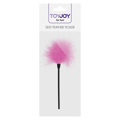 Boss Series Fetish - Feather Tickler - csiklandozó toll (pink)