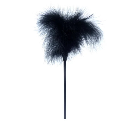 Boss Series Fetish - Feather Tickler - madártollas csiklandozó (fekete)