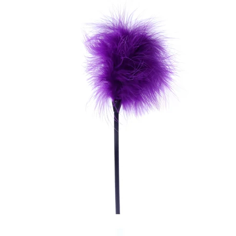 Boss Series Fetish - Feather Tickler - madártollas csiklandozó (lila)