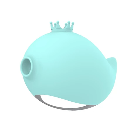 Boss Series - Rachel - 10 funkciós csiklóizgató gömbhal-vibrátor és masszírozó (USB) - kék