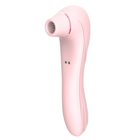 Boss Series - Sucking Massager - 10 funkciós, szilikon csiklóizgató vibrátor és masszírozó (USB) - pink 