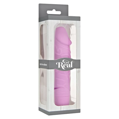 Seven Creations - Get Real - 7 funkciós, élethű vibrátor (16,1cm) - pink