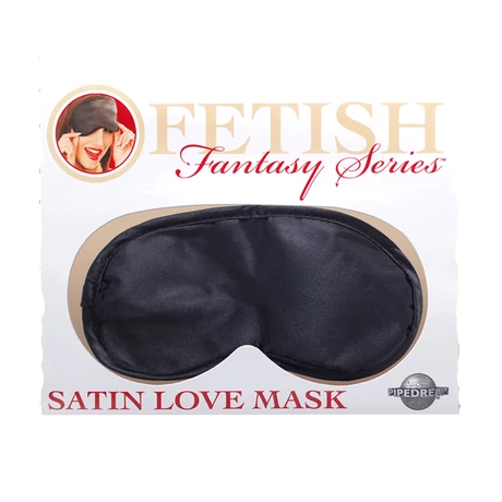 FFS - Satin Love Mask - szemtakaró (fekete)