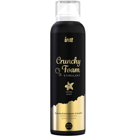 Intt - Crunchy Foam Stimulant - ízesített, hidratáló masszázshab (100ml) - vanília
