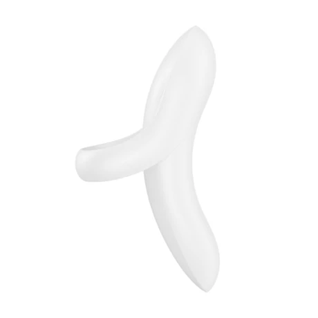 Satisfyer - Bold Lover - 12 funkciós ujjvibrátor (USB) - fehér