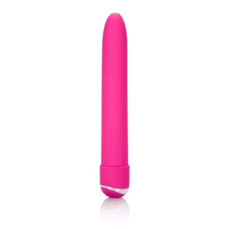 CalExotics - 7 Function Classic Chic - 7 funkciós, klasszikus vibrátor (15,2cm) - pink