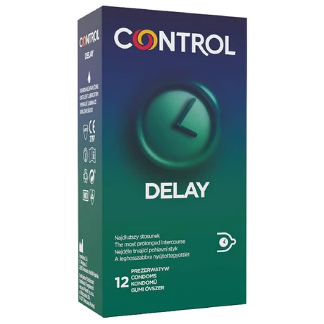 Control - Delay - ejakuláció késleltető óvszer (12db/cs)