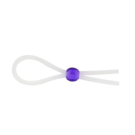 Nmc - "Just Ring It!" - állítható péniszgyűrű (fehér)