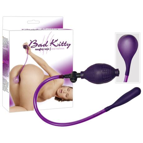 Orion - Bad Kitty - Naughty Toys - Anal Ballon - pumpálható anális izgató (lila)