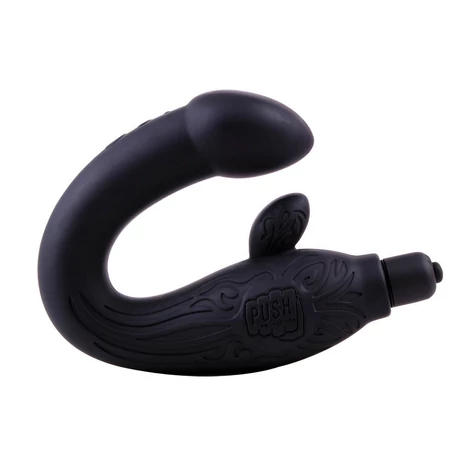 Chisa Novelties - Black Mont - 7 funkciós prosztata és gát masszírozó (fekete)