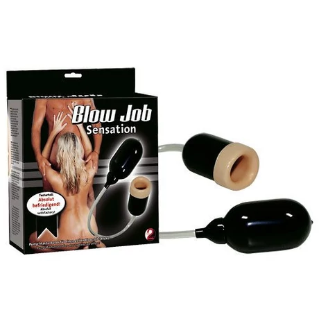 Orion - Blow Job Sensation - pumpás, vákuum makkszívó (fekete)