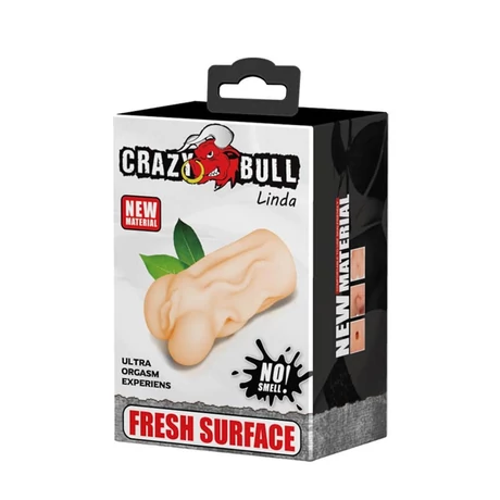 Crazy Bull - Linda - élethű maszturbátor (vagina) - natúr