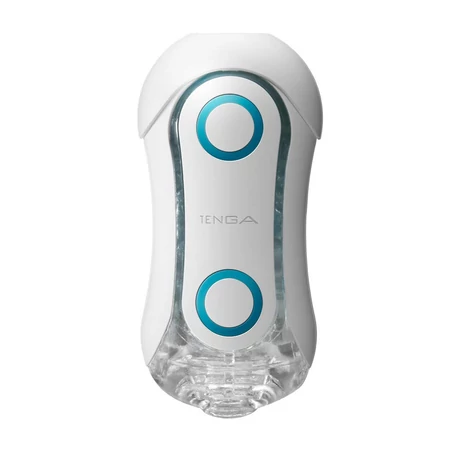Tenga - Flip Orb - Blue Rush - prémium, vákuum maszturbátor (fehér)