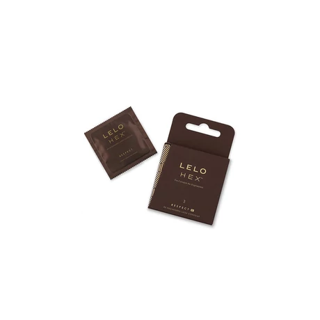 Lelo - Hex Respect - prémium óvszer (3db/cs)