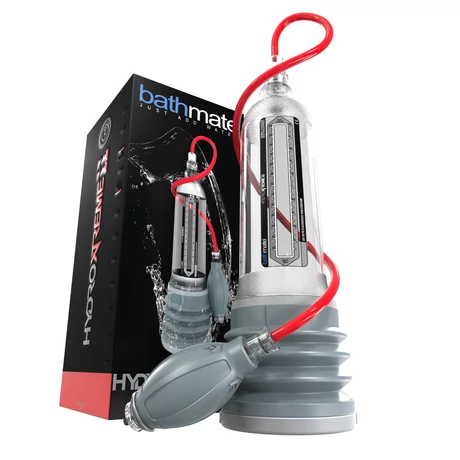Bathmate - HydroXtreme11 - kézi pumpás hidro-péniszpumpa (áttetsző)