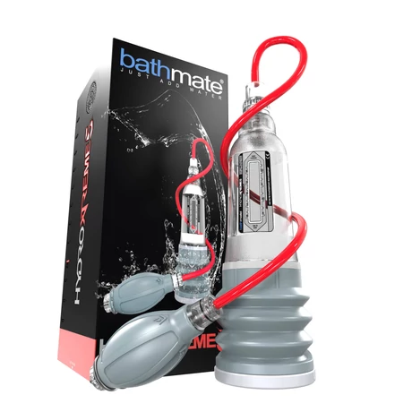 Bathmate - HydroXtreme5 - kézi pumpás hidro-péniszpumpa (áttetsző)