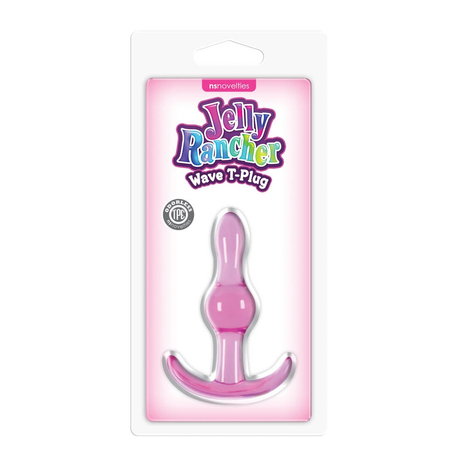 NS Toys - Jelly Rancher T-Plug Wave Pink