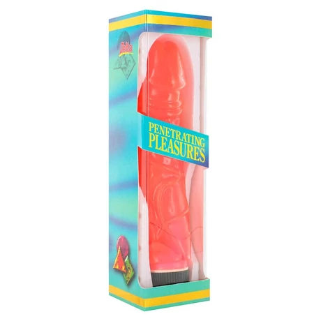 Seven Creations - Penetrating Pleasures - élethű vibrátor (20cm) - pink