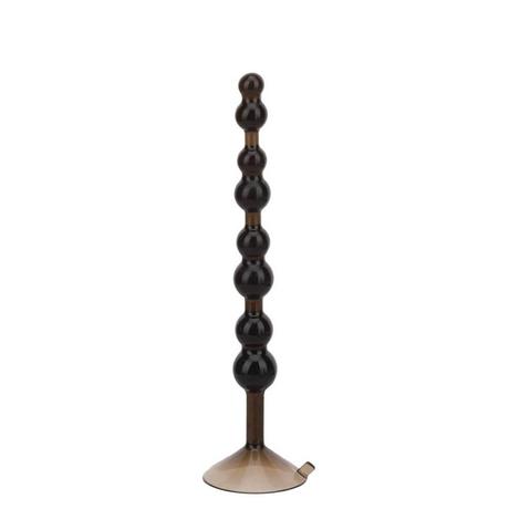 Nmc - Love Throb 7" - 8 szemes análsor (17,8cm) - fekete
