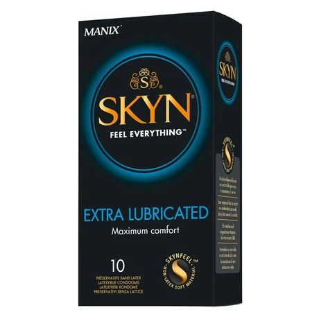 Manix - Skyn Feel everything - Extra Lubricated - extra síkos óvszer (10db/cs)