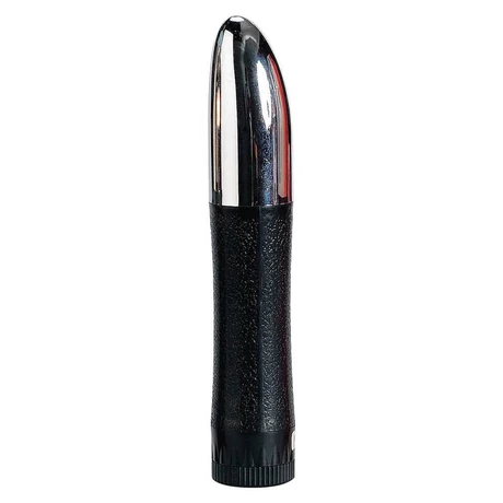 Seven Creations - Mega-T - multi-speed vibrátor (19,5cm) - fekete/ezüst