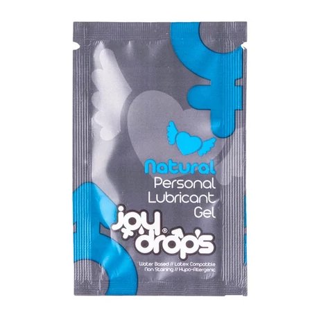 JoyDrops - Natural Lubricant Gel - természetes, vízbázisú síkosító (5ml)