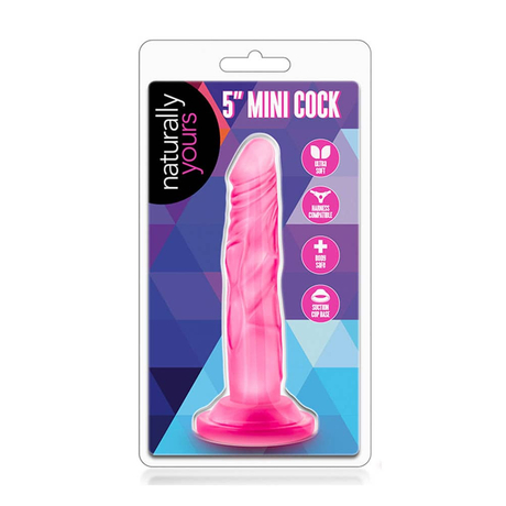 Blush - Naturally Yours 5 inch Mini Cock Pink