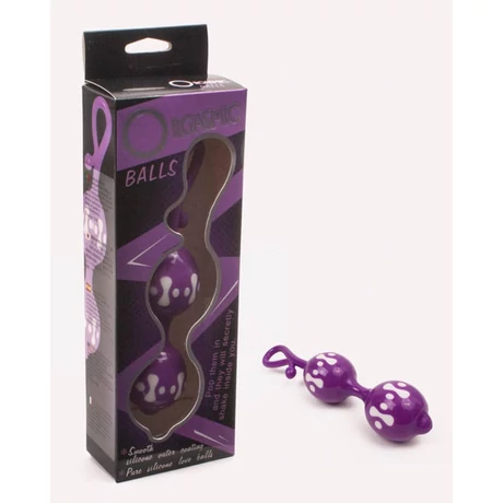 Debra - Orgasmic Balls - gésagolyó duó (lila)