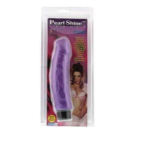 Nmc - Pearl Shine 9&quot; - élethű G-pot vibrátor (22,8cm) - lila