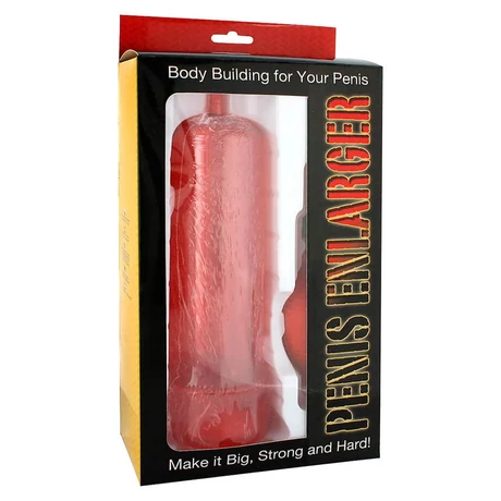 Seven Creations - Penis Enlarger - vákuum péniszpumpa (piros)