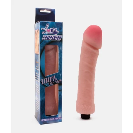 Debra - Love Companion - élethű vibrátor (25,5cm) - natúr