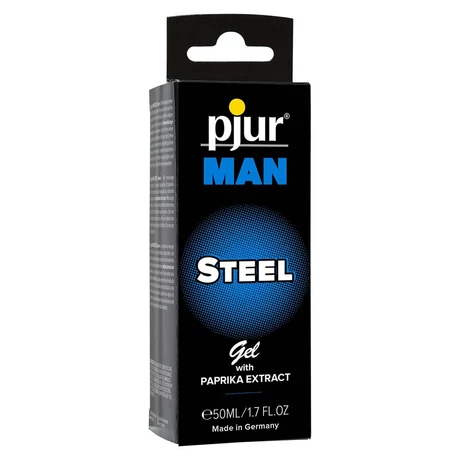 Pjur® - Man - Steel - vágyfokozó gél paprika kivonattal férfiaknak (50ml)