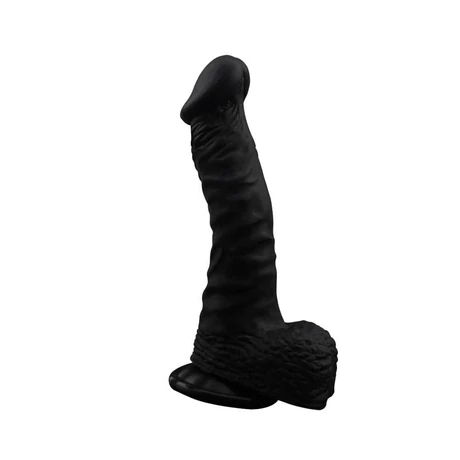 Chisa Novelties - Naked Legend - Politician - rögzíthető, élethű, herés dildó (fekete)