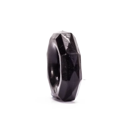 Lovetoy - Power Plus Cock Ring Series #4 - érdes péniszgyűrű (fekete)